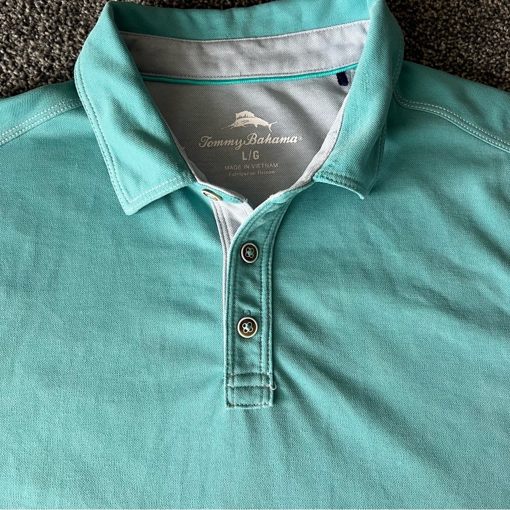 Tommy Bahama Men's Polo - Picture 2 of 9